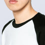 5.6オンス ヘビーウェイトベースボールTシャツ 00107-CRB 着用