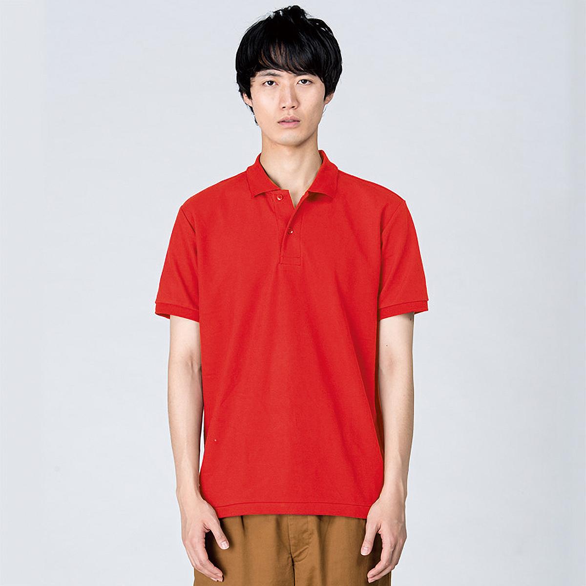 5.8オンス T/Cポロシャツ（ポケット無し） | 00141-NVP – MUJIYA