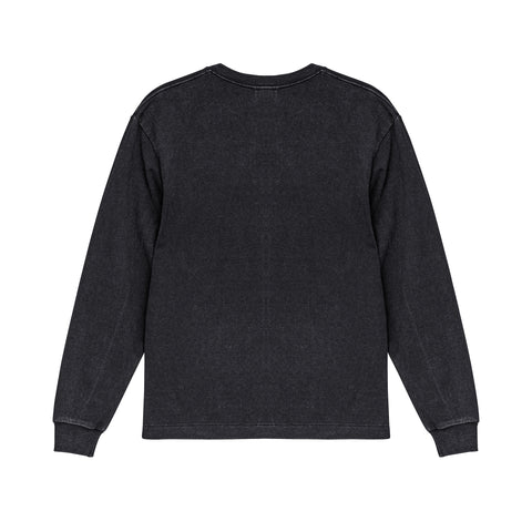 6.2オンス オープンエンド フェードウォッシュ ロングスリーブ Tシャツ（2.1インチリブ） | 4231-01