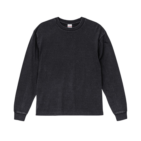 6.2オンス オープンエンド フェードウォッシュ ロングスリーブ Tシャツ（2.1インチリブ） | 4231-01