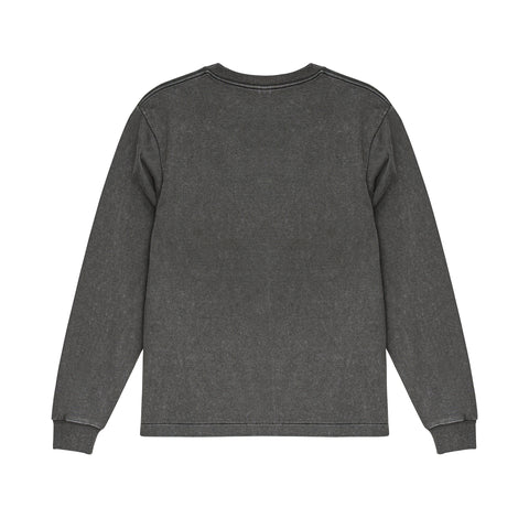 6.2オンス オープンエンド フェードウォッシュ ロングスリーブ Tシャツ（2.1インチリブ） | 4231-01