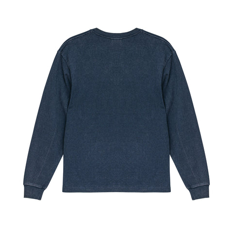 6.2オンス オープンエンド フェードウォッシュ ロングスリーブ Tシャツ（2.1インチリブ） | 4231-01