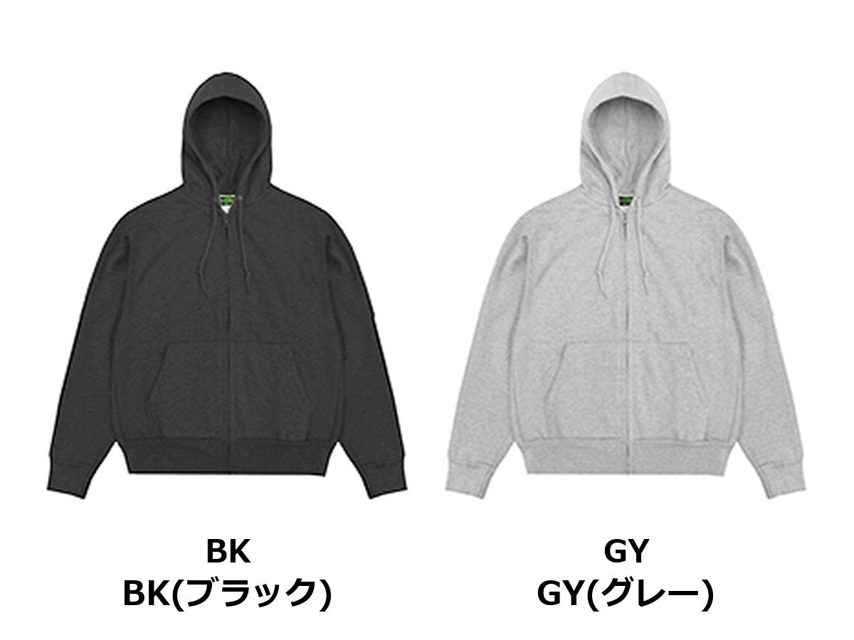 12.5oz 裏サーマル ジップパーカー | CAMB-F0131