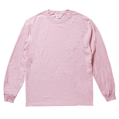 6.0オンス ウルトラコットン ロングスリーブTシャツ | GL2400 | ライトピンク