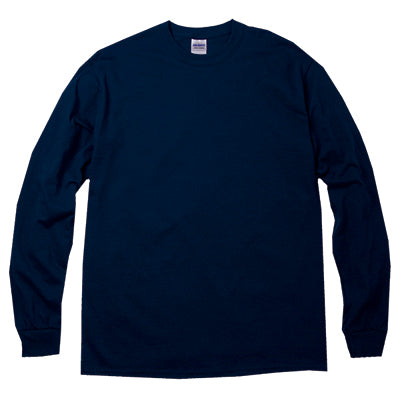 6.0オンス ウルトラコットン ロングスリーブTシャツ | GL2400 | ネイビー