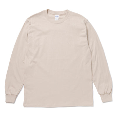 6.0オンス ウルトラコットン ロングスリーブTシャツ | GL2400 | サンド