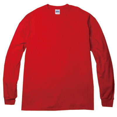 6.0オンス ウルトラコットン ロングスリーブTシャツ | GL2400 | レッド
