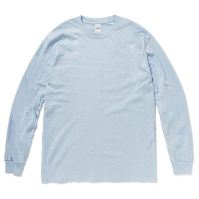 6.0オンス ウルトラコットン ロングスリーブTシャツ | GL2400 | ライトブルー