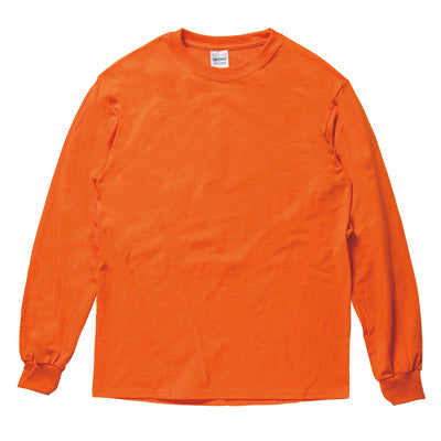 6.0オンス ウルトラコットン ロングスリーブTシャツ | GL2400 | セーフティオレンジ