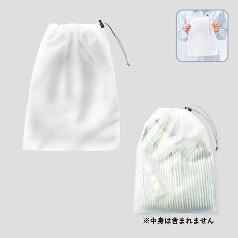 EVA巾着（L） クリア | NV-0447