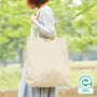 厚手コットンラウンドボトムバッグ（L） | TR-0923