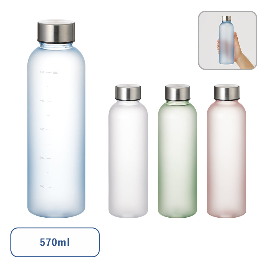 目盛り付フロストボトル570ml | NV-1686 – MUJIYA