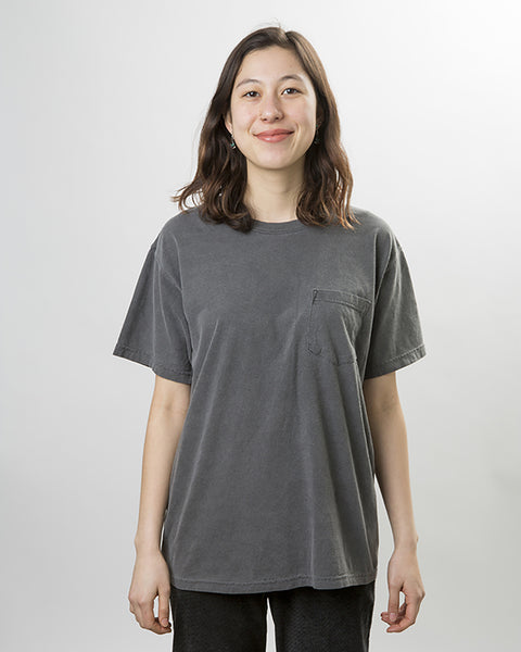 6.1オンスガーメントダイポケットTシャツ