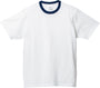 5.6オンス ヘビーウェイトTシャツ | 00085-CVT | ホワイト/ネイビー
