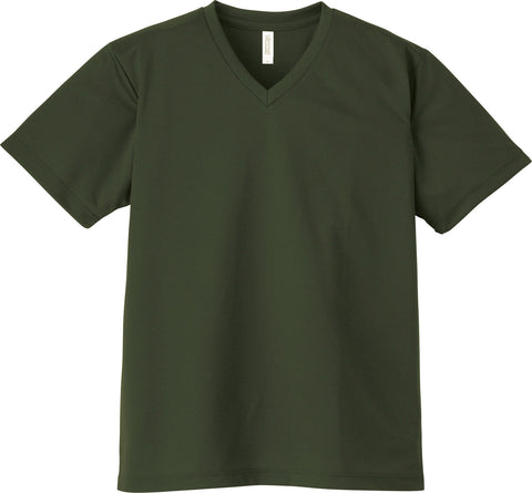 4.4オンス ドライVネックTシャツ | 00337-AVT