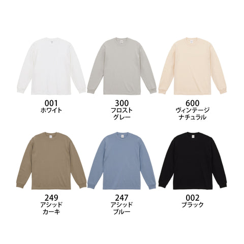 9.1オンス マグナムウェイト ビッグシルエット ロングスリーブ Tシャツ（2.1インチリブ） | 4422-01