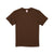 5.6オンス ハイクオリティー Tシャツ 〈アダルト〉 | 5001-01 | ダークブラウン