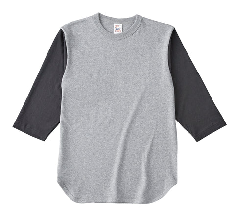 オープンエンド 3/4スリーブ ベースボールTシャツ | OE1230