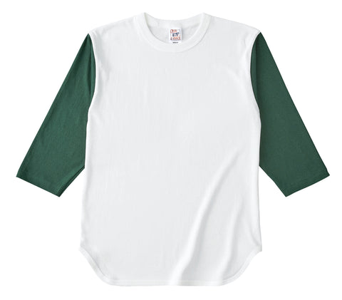 オープンエンド 3/4スリーブ ベースボールTシャツ | OE1230